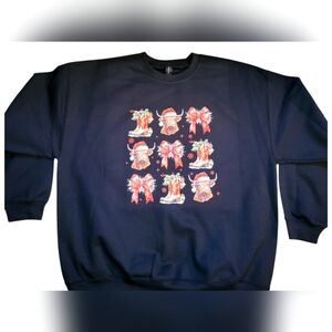 Morland Cow Crew Neck Sweater